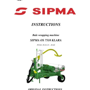 Sipma Os7510 Klara 2014 Operators Manual