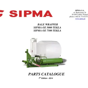 Sipma Oz5000 Oz7500 Tekla 2014 Parts Manual