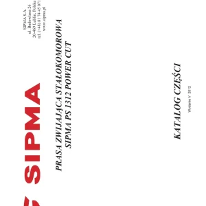 Sipma Ps1312 2012 Parts Manual