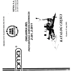 Sipma Z281 2005 Parts Manual