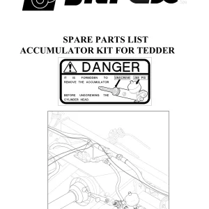 Sitrex Accumulator 230 064 2011 Parts Manual
