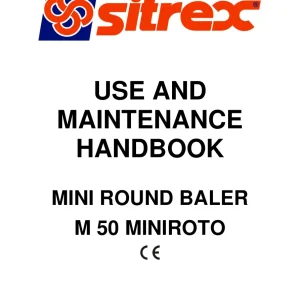 Sitrex M50 16 9 15 Om & Parts Manual