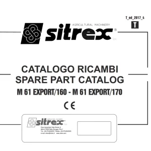 Sitrex M61 Pm & Parts Manual
