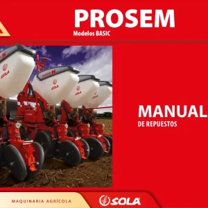 Sola Prosem Modelos 2005 Parts Manual