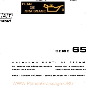 Someca Fiat 650 Parts Manual
