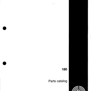 Steyr 180 Parts Manual