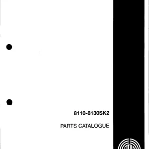 Steyr 8110 8130 Sk2 Parts Manual