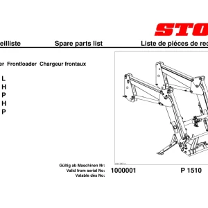 Stoll Fc350 450 L H P 2010 Parts Manual