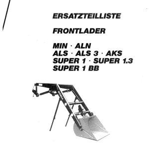 Stoll Min Aln Als Aks 1 Parts Manual