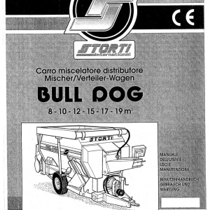 Storti Bull Dog 8 10 12 15 17 19 Parts Manual