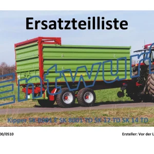 Strautmann Sk8001 Sk12Td Sk14Td Parts Manual