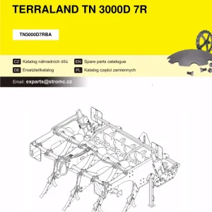 Strom Terraland Tn 3000D 7R 2010 Parts Manual