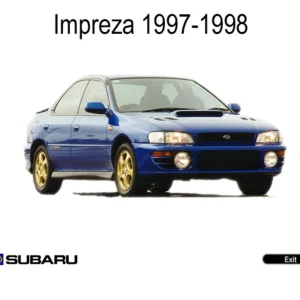 Subaru Impreza 1997 1998 Service Manual