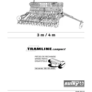 Sulky 3M 4M Parts Manual