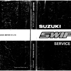 Suzuki Swift 1300 Gti 1989 1994 1994 Service Manual