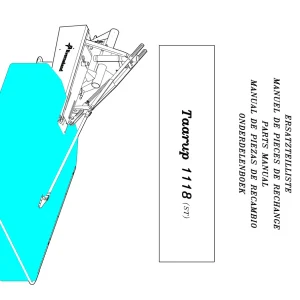 Taarup 1118 Mower Parts Manual