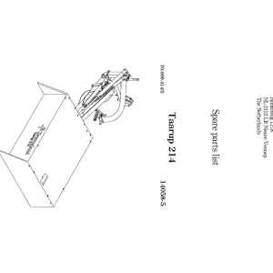 Taarup 214 Mower Parts Manual