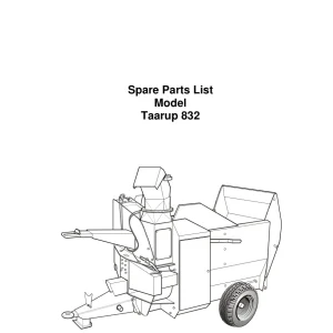 Taarup Kd832 Parts Manual