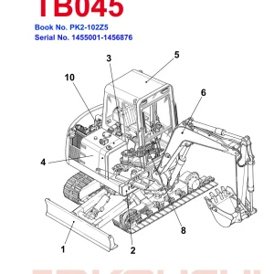 Takeuchi Tb045 Parts Manual