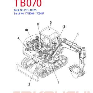 Takeuchi Tb070 Parts Manual