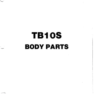 Takeuchi Tb10S Parts Manual
