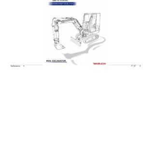 Takeuchi Tb230 Parts Manual
