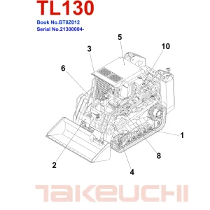 Takeuchi Tl130 Parts Manual