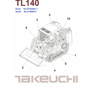 Takeuchi Tl140 Parts Manual