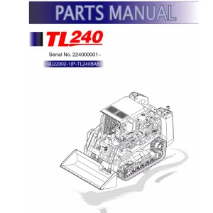 Takeuchi Tl240 Parts Manual