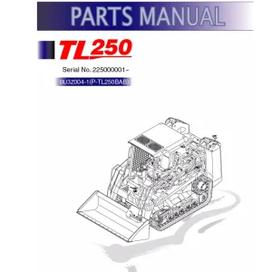Takeuchi Tl250 Parts Manual