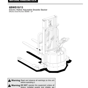 Toyota 6Bws10 6Bws13 2003 Service Manual