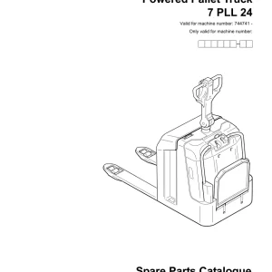Toyota 7 Pll 24 2005 Parts Manual