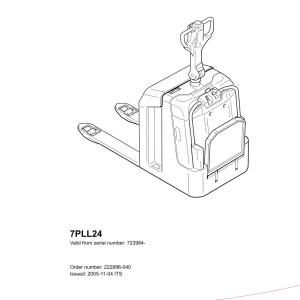Toyota 7 Pll 24 2005 Service Manual