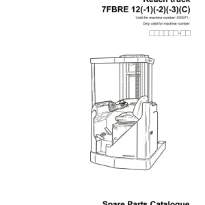 Toyota 7Fbre12 2006 Parts Manual