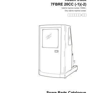 Toyota 7Fbre20Cc 2005 Parts Manual