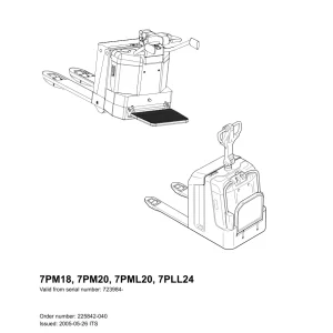 Toyota 7Pm18 20 7Pml20 7Pll24 2005 Service Manual