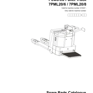 Toyota 7Pml20 6 7Pml20 8 2005 Parts Manual