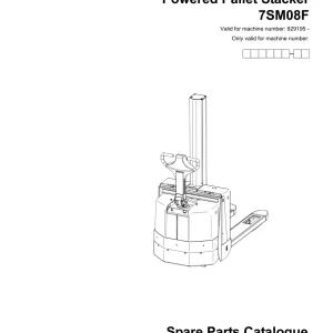 Toyota 7Sm08F 2006 Parts Manual