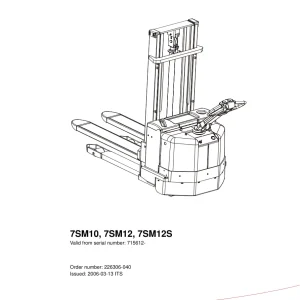 Toyota 7Sm10 7Sm12 7Sm12S 2006 Service Manual