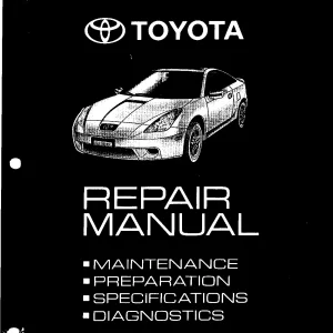 Toyota Celica T230 Service Manual