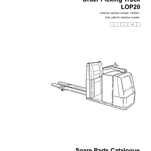 Toyota Lop20 2005 Parts Manual