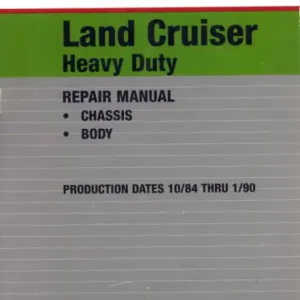 Toyota Land Cruiser Heavy Duty Service Manual