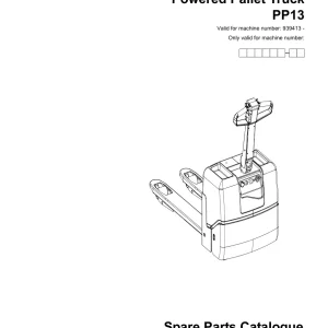 Toyota Pp13 2006 Parts Manual