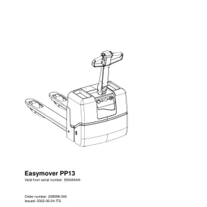 Toyota Pp13 2002 Service Manual