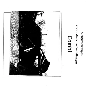 Trioliet 04 92118 1 03 Parts Manual