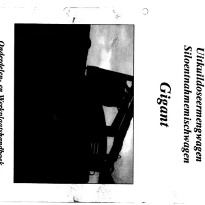 Trioliet Gigant 1000 92099 1 01 Parts Manual