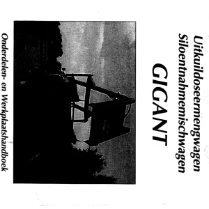 Trioliet Gigant 1000 92099 2 01 Parts Manual
