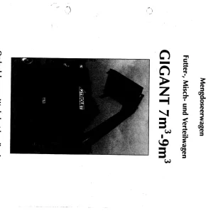 Trioliet Gigant 700 900 92162 1 01 Parts Manual