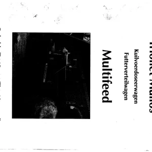 Trioliet Multifeed 92070 6 02 Parts Manual