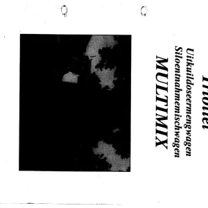 Trioliet Multimix 92105 1 04 Parts Manual